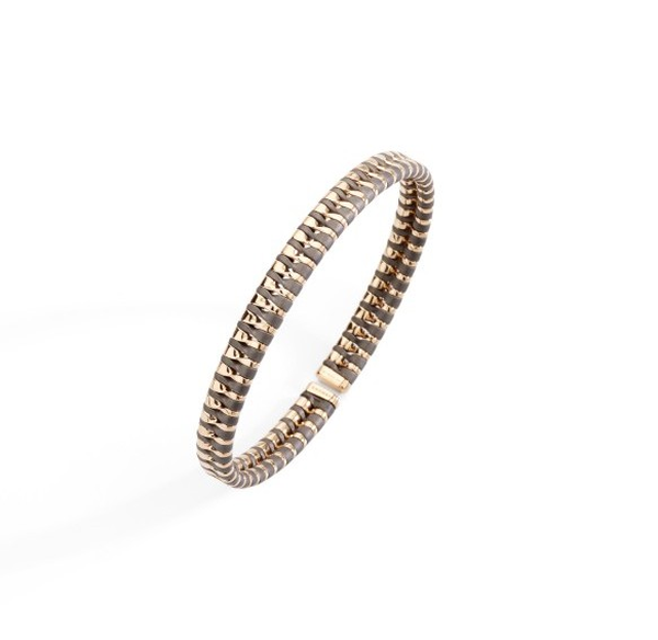 Bracelet Coucher du soleil Or rose et Titane