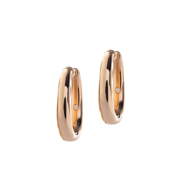 Boucles d'oreilles Connection Or rose T2