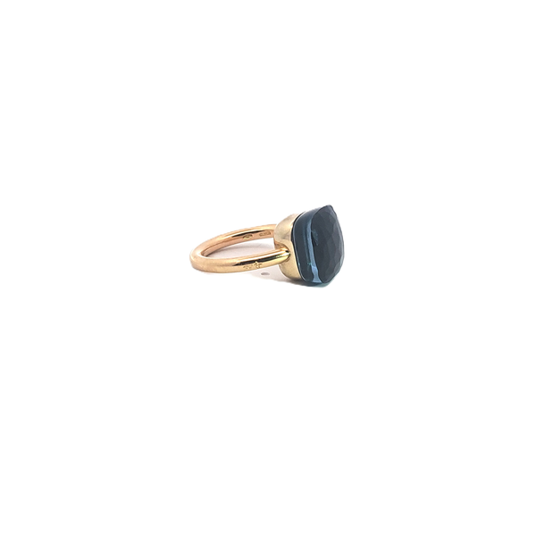 Bague Pomellato Nudo Maxi Topaze Blue London