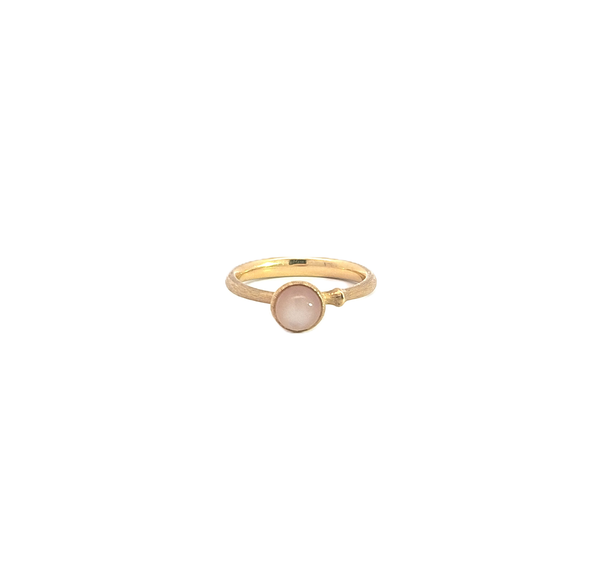 Bague Ole Lynggaard Lotus 0 Pierre de Lune Blush