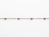 Bracelet Or blanc Diamants roses