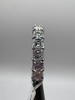 Alliance tour complet or blanc, diamants Asscher cut