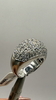 Bague Dôme Or blanc et Diamants