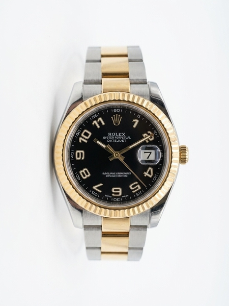 Montre Rolex Oyster Perpetual "Datejust" en or et acier, année 2010