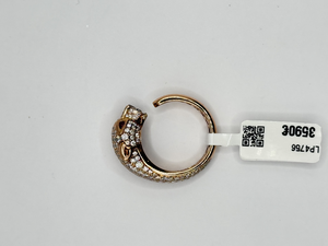 Bague Panthère dts .Poids du bijou 7,54 grs