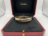 Bracelet modèle "Trinity" de "Cartier" 3 ors 750/1000