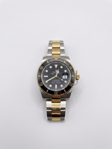 Montre Rolex Submariner or 750/1000 et acier, année 2018