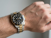 Montre Rolex Submariner or 750/1000 et acier, année 2018