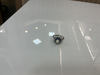Bague en or blanc 750/1000 perle 0,36 ct dts 0,24 ct saphir . Poids du bijou 3,41 grs