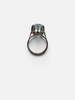 Bague Or blanc Aigue Marine