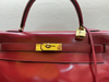 Sac Hermes Kelly rouge
