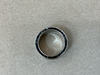 Bague Homme Platine et Onyx