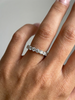 Alliance  Or blanc Diamants