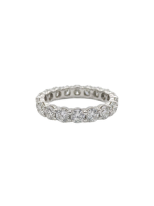 LP5512 Alliance tour complet en or blanc 750/1000 sertie de 0,06 ct*20 environ 1,20 ct. Poids du bijou : 3,36 grs
