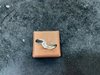 Bague "Garel" or blanc diamant oval