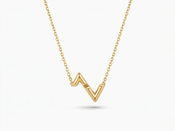 Collier « Louis Vuitton » en or jaune