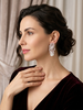 Boucles d’oreilles Serpents Or rose 14 kt, Rubis, Diamants et Perles Keshi