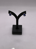 Boucles d'oreille Or blanc Tanzanite et diamants