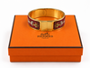 Bracelet Hermes en métal doré