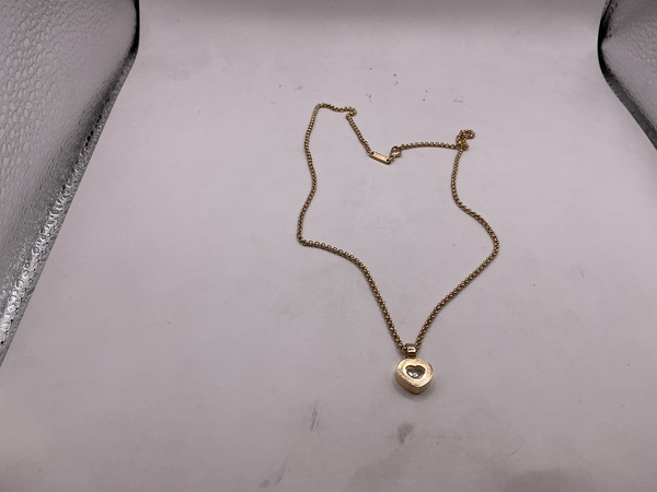 Collier Chopard « Happy Diamonds » Or jaune, Diamant