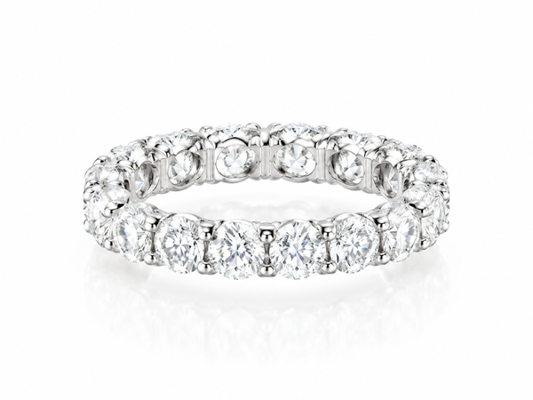 Alliance Tour complet Or blanc diamants