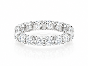 Alliance Tour complet Or blanc diamants