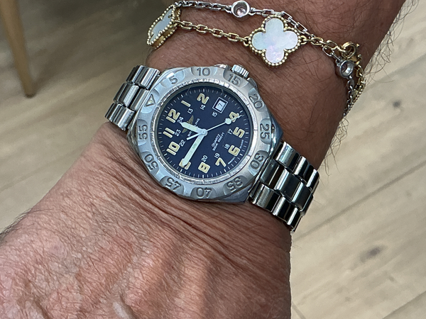 Montre Breitling Quartz Acier