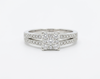 Solitaire Or blanc Diamants