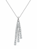 Pendentif Platine Diamants