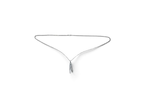 Pendentif Platine Diamants