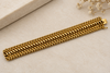 Bracelet Maille Américaine Or jaune