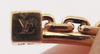 Boucles d’oreilles Louis Vuitton en or 750/1000 et quartz lemon