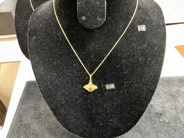 Pendentif Papillon Or jaune