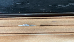 Bague Solitaire diamant environ 0,35 ct