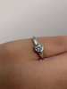 Bague Solitaire diamant environ 0,35 ct