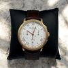 Montre Blancpain, Lunette Or, Bracelet Cuir