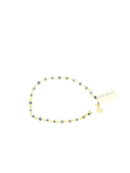 Bracelet Saphir Or jaune