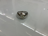 Bague Jonc Platine Diamant