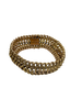 Bracelet Maille Américaine Or jaune